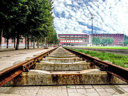 石家庄东华铁路学校校园美景