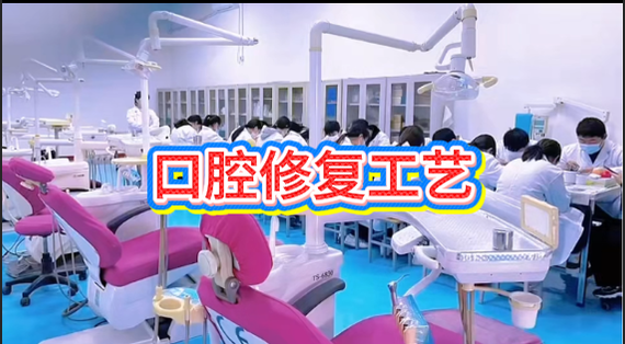 石家庄白求恩医学中等专业学校的口腔修复工艺能考牙医吗？
